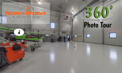 Northpoint Aviation's maintenance hanger